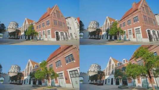 欧洲小镇欧式建筑高清在线视频素材下载
