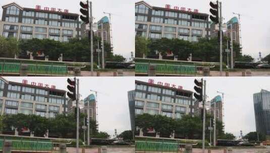 广州海珠街头高清在线视频素材下载