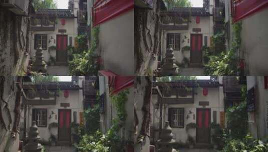 杭州小河直街历史文化街区高清在线视频素材下载