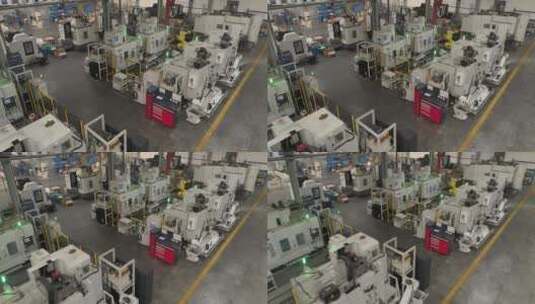 工厂里的机器高清在线视频素材下载