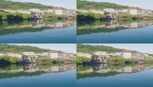 旅游景区贵州镇远古镇侗族特色建筑高清在线视频素材下载