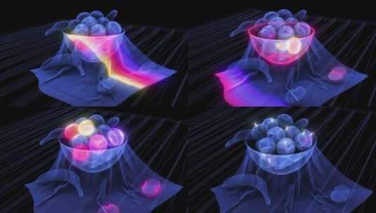 元宇宙4k中的数字果实高清在线视频素材下载