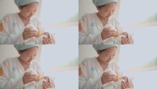母婴健康护理婴儿4K视频素材高清在线视频素材下载