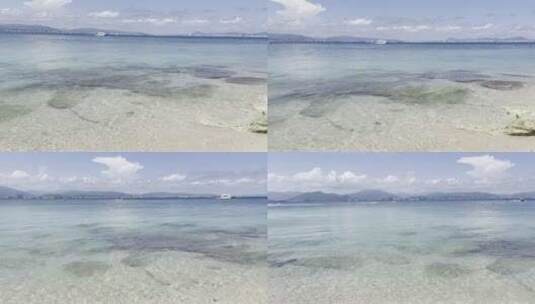 三亚西岛的海~高清在线视频素材下载