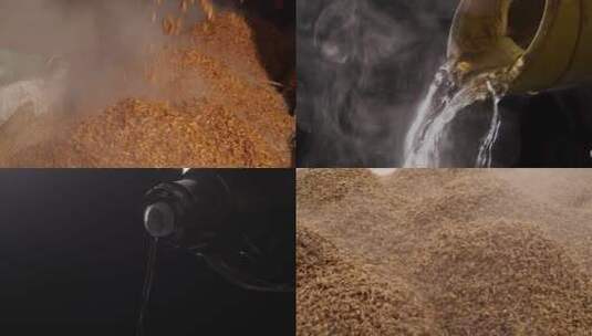 小麦酒素材高清在线视频素材下载