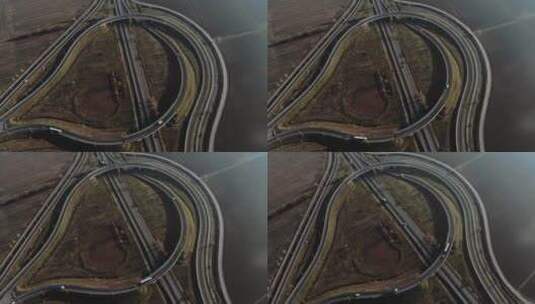 高速公路 高架桥 交通高清在线视频素材下载