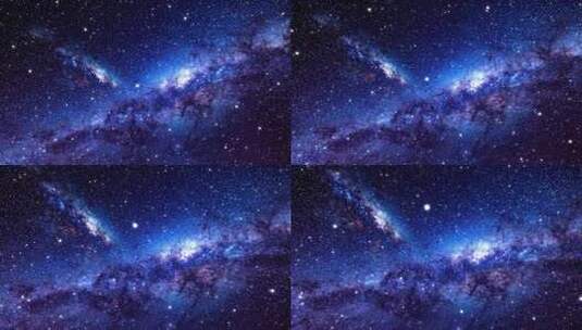 银河系星空宇宙太空背景视频高清在线视频素材下载