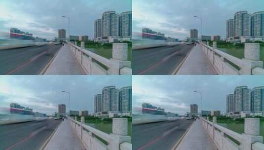 【4K超清】惠州西枝江桥大范围高清在线视频素材下载