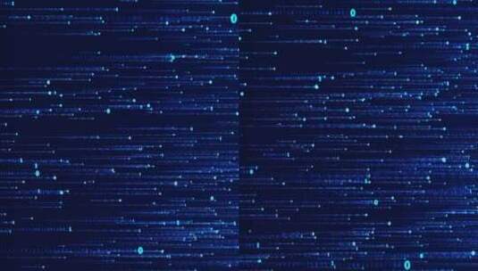 二进制数字信息流流运动高清在线视频素材下载