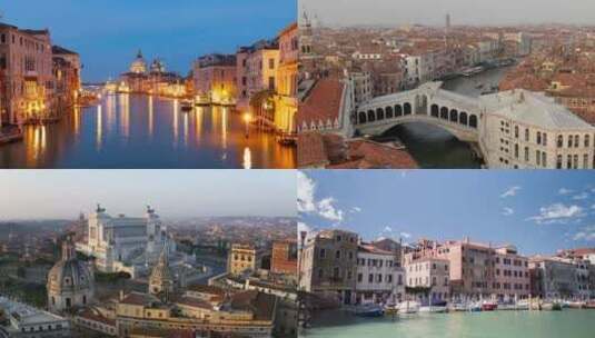 【合集】威尼斯旅游意大利建筑水城高清在线视频素材下载