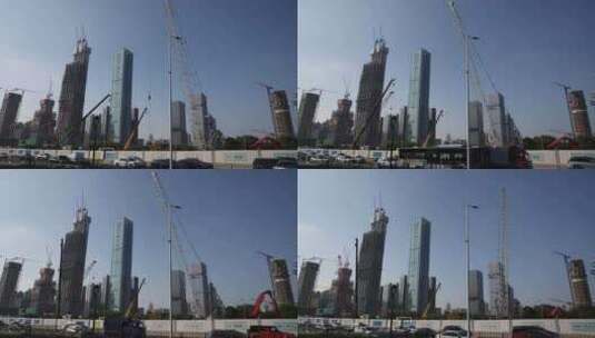 深圳建筑延时高清在线视频素材下载