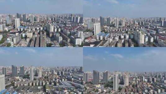 江西南昌市区航拍空镜高清在线视频素材下载