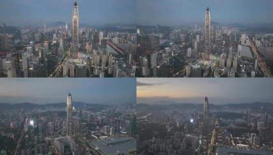 深圳地标平安金融大厦高清在线视频素材下载
