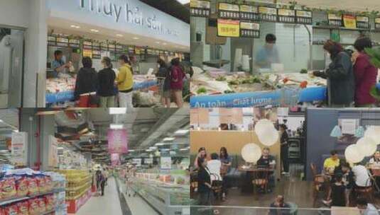 外国超市商场4k高清在线视频素材下载