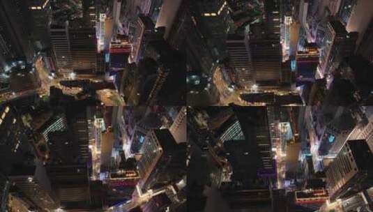 香港城市建筑鸟瞰高清在线视频素材下载