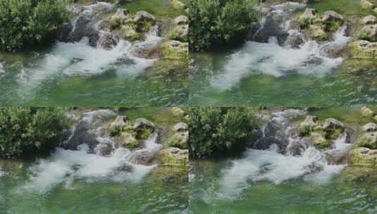 清澈溪流小河高清在线视频素材下载