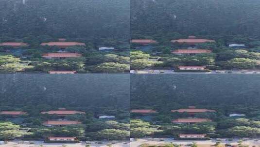 竖版航拍阳朔十里画廊监山寺高清在线视频素材下载