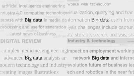 大数据标题媒体无缝循环高清在线视频素材下载