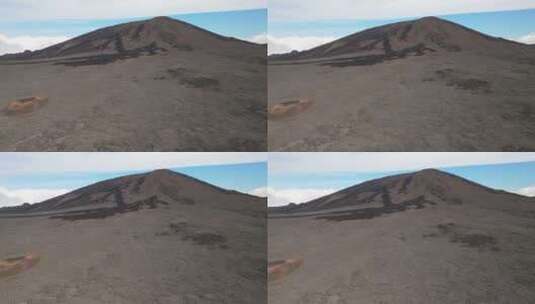 火山，荒野，留尼汪岛，沙漠高清在线视频素材下载