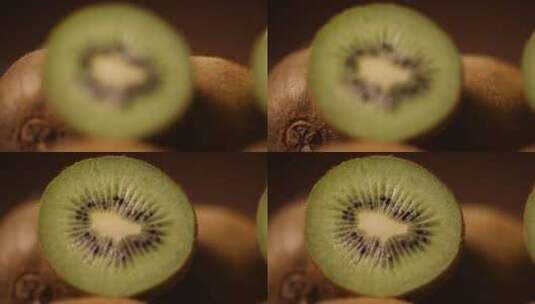香蕉猕猴桃水果食材 (8)高清在线视频素材下载