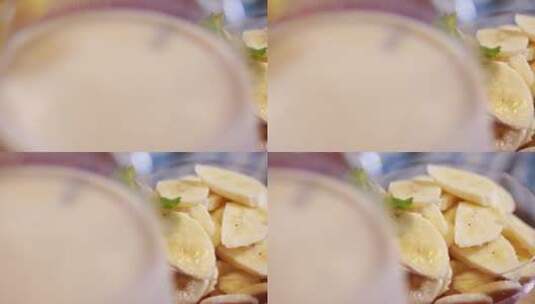 豆浆豆奶豆乳高清在线视频素材下载