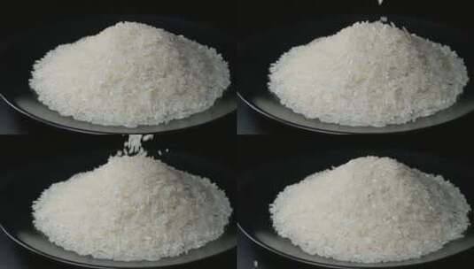 4K大米五谷杂粮优质米高清在线视频素材下载