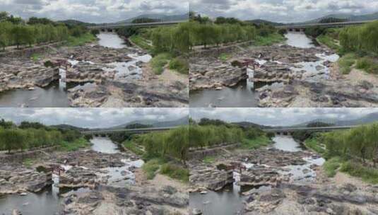 蒜溪河边4K实拍视频高清在线视频素材下载