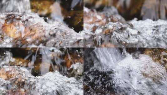 水流溪水高清在线视频素材下载