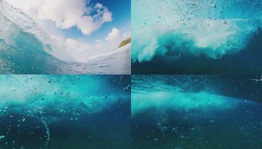 巨大的海浪2高清在线视频素材下载