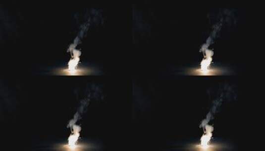 4k爆炸后四射的颗粒烟火光光效-alpha (8)高清在线视频素材下载