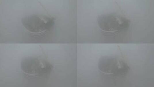 中国最高的等高双子塔-星河集团双子塔云海高清在线视频素材下载