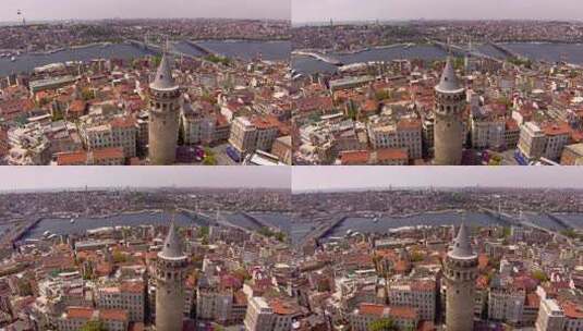 航拍城市高清在线视频素材下载