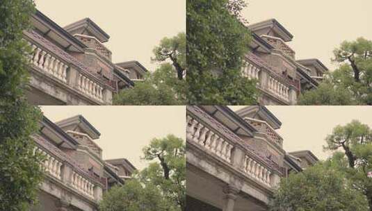 上海老洋房 年代感高清在线视频素材下载