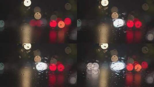 模糊光影光斑雨色 (15)高清在线视频素材下载