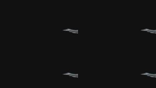 F16喷气式战斗机3D动画渲染合成高清在线视频素材下载