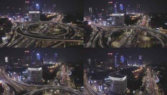 城市立交桥交通高清在线视频素材下载