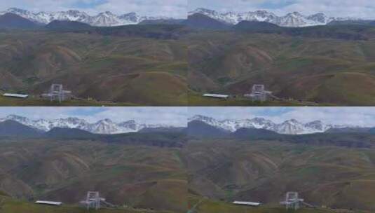 【正版4K素材】航拍新疆那拉提空中乐园4高清在线视频素材下载
