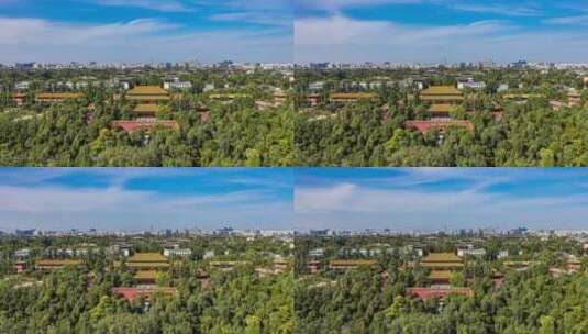 景山公园 北京中轴线高清在线视频素材下载