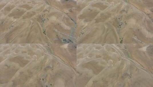 内蒙古库布齐沙漠高清在线视频素材下载