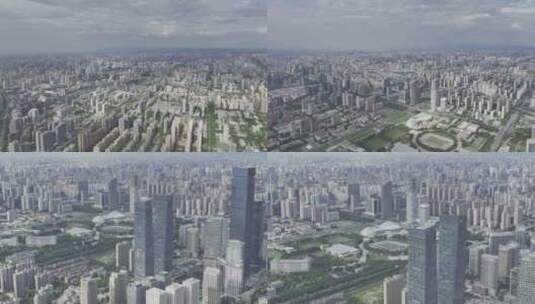 西安城市大景高清在线视频素材下载
