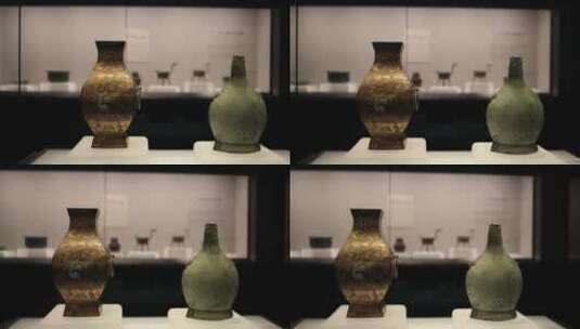 上海博物馆藏青铜器高清在线视频素材下载
