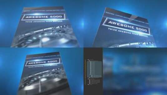 产品促销模型工具包AE模板高清AE视频素材下载