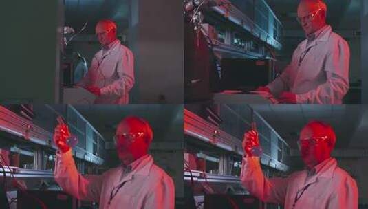 分子萃取化学分析科学实验高清在线视频素材下载