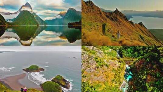 新西兰风光高清在线视频素材下载