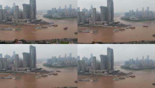 重庆市沿海地区景观延时高清在线视频素材下载