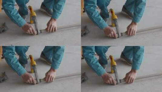 热熔焊接PVC管视频高清在线视频素材下载