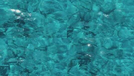 蓝色海水水纹高清在线视频素材下载