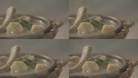 新加坡肉骨茶高清在线视频素材下载