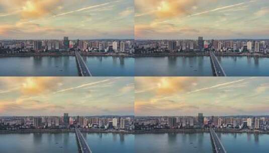 湖南株洲城市风景延时高清在线视频素材下载