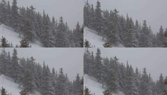 贺兰山金顶雪景视频 (18)高清在线视频素材下载